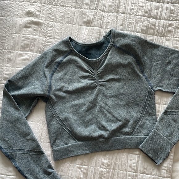 XS Workout outfit - dusty blue - 2 piece set - Picture 5 of 5